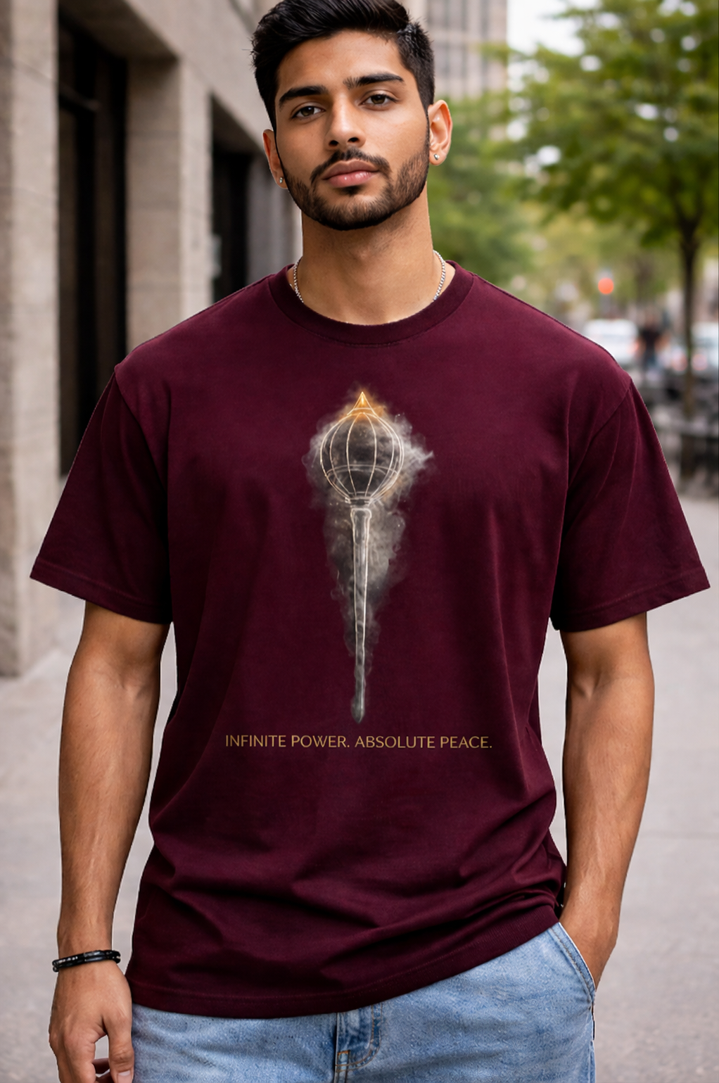 Swirling Smoke Mace| Unisex T-Shirt